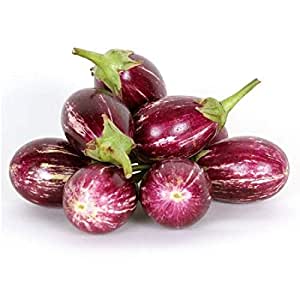 Fresh Brinjal Purple Small (ಸಣ್ಣ ಬದನೆಕಾಯಿ) - Organically Grown